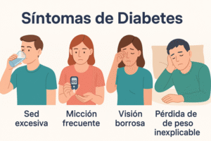 síntomas de diabetes