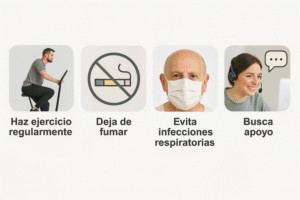 Consejos para vivir con fibrosis 