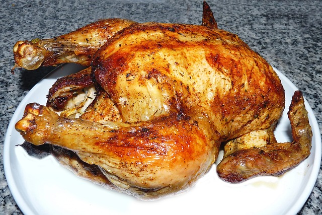 receta de pollo al horno