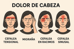 tipos de dolor de cabeza