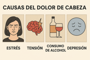 causas de dolor de cabeza