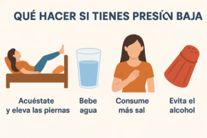síntomas de presión baja