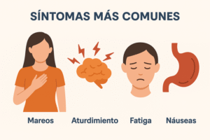 síntomas de presión baja