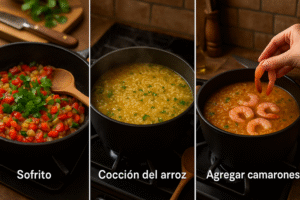 asopao de camarones