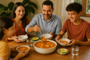 asopao de camarones