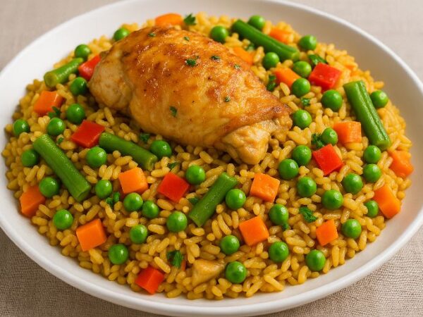 receta de arroz con pollo