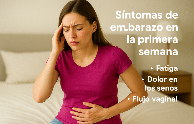 síntomas de embarazo en la primera semana