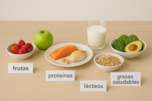 alimentos recomendados en la dieta para embarazada.