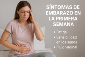 síntomas de embarazo en la primera semana