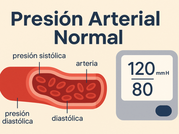presión arterial normal