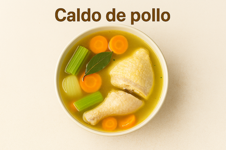 caldo de pollo