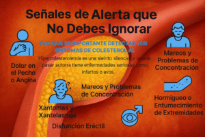 síntomas de colesterol alto