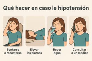 síntomas de la presión baja