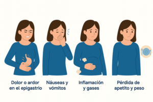 Principales Síntomas de gastritis