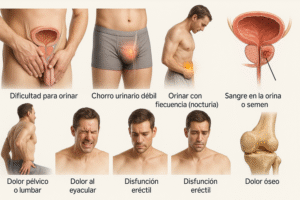 Síntomas del cáncer de próstata avanzado