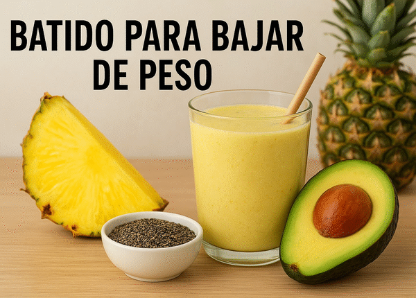 batido para bajar de peso